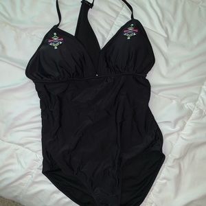 One piece bathing suit